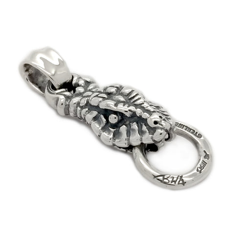 Small Snake with Mouth Ring Pendant