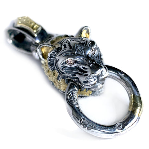 Tiger Pendant with Ring Bill's Way