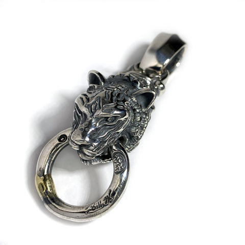 Tiger Pendant with Ring