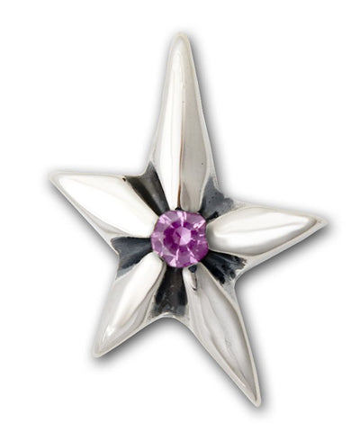 Shooting Star Pendant with Stones