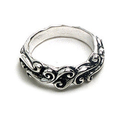 アクセサリー Bill Wall Leather Custom Wave Ring R205_g01_medium.jpg?v=1431364424