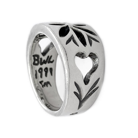 Silver Compass Rose Ring