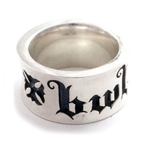 Executive BWL Ring with Crosses