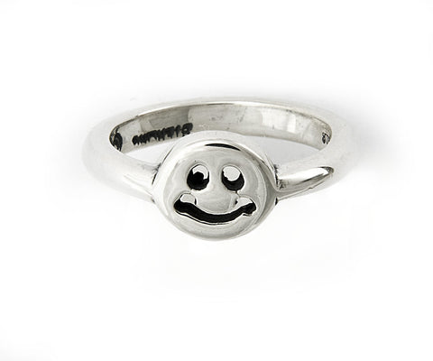 X-Small Happy Face Ring
