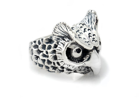 BWL Medium Owl Ring