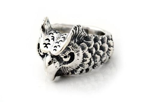 BWL Small Owl Ring