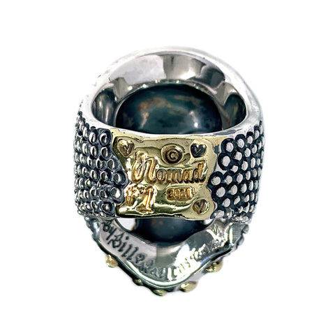 BB Master Skull Ring with 18k Tears