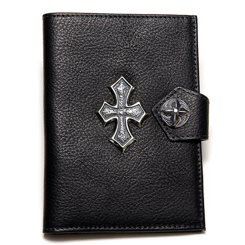 Passport Cover with Silver Cross