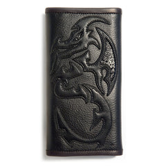 Tシャツ・カットソー DAKS Real Lizard l Decoration Black Half Wallet DBWA4F73 L Zipper Long Wallet / Red | テーーマ teema