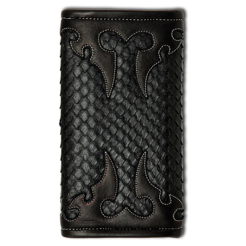 Large Currency Anaconda Tribal Wallet