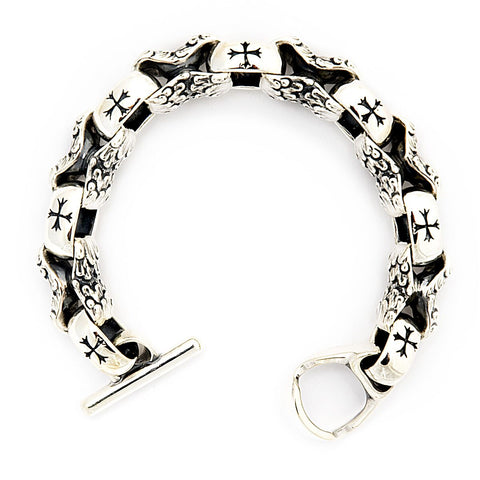 Barbarian link/Rev Cross Bracelet