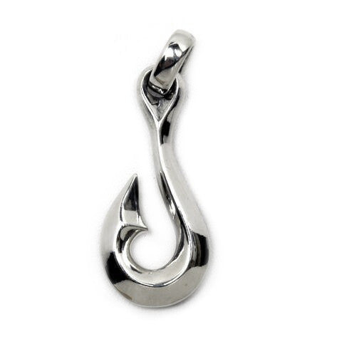 2006 Fish Hook Pendant with Bale - Bill Wall Leather Inc.