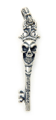Good Luck Skull Key Pendant