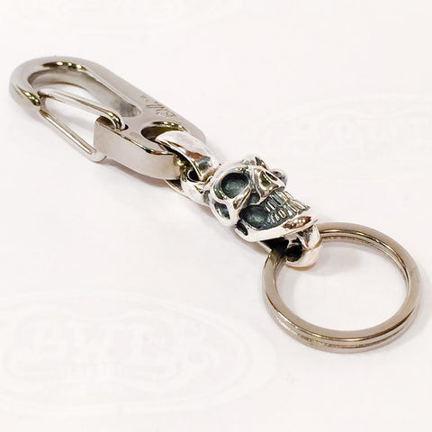 Titanium-Silver Small Mini Keychain