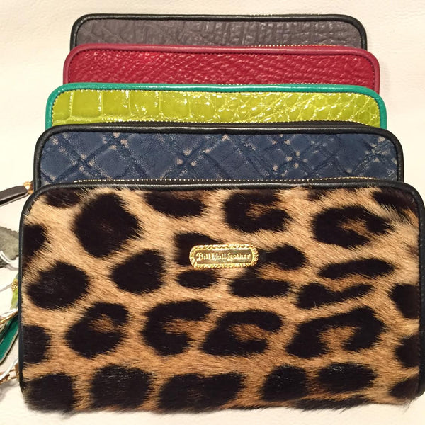 Fuzzy Leopard Print Wallet by Addicted